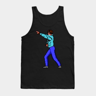 8 Bit Kamen Kotaro Tank Top